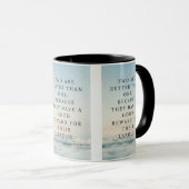 Ecclesiastes 4:9 KJV Bible Scripture Pic Two-Tone Tasse (VorderseiteRechts)