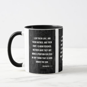 Ecclesiastes 9:6 KJV Bible Verse Pic Zwei-Tone-Tas Tasse