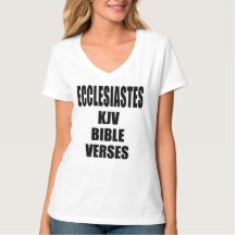 Ecclesiastes KJV Bibelverse Quadrat-Typografie