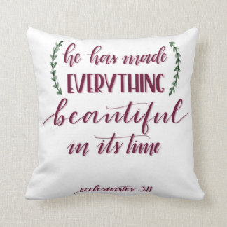 Ecclesiastes Vers Kissen