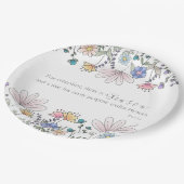 ECDC 3:1 Für alles gibt es ein Saisongetränk Pappteller (Schrägansicht)