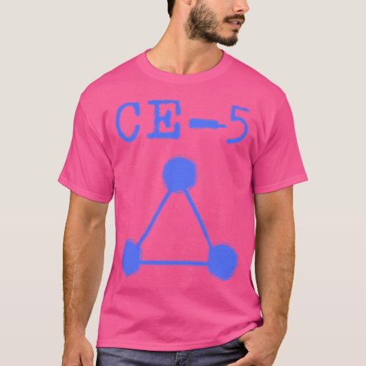 ECE-5 Ce5 Serie 7A - Crop Circle - Blue T-Shirt (Vorderseite)