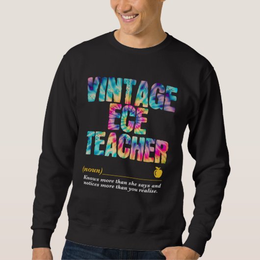 ECE Teacher Appreciation Week Back to School  1 Sweatshirt (Vorderseite)