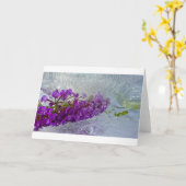 Eced Black Knight Butterfly Bush, Karte (Gelbe Blume)