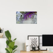 Eced Black Knight Butterfly Bush, Poster (Heimbüro)