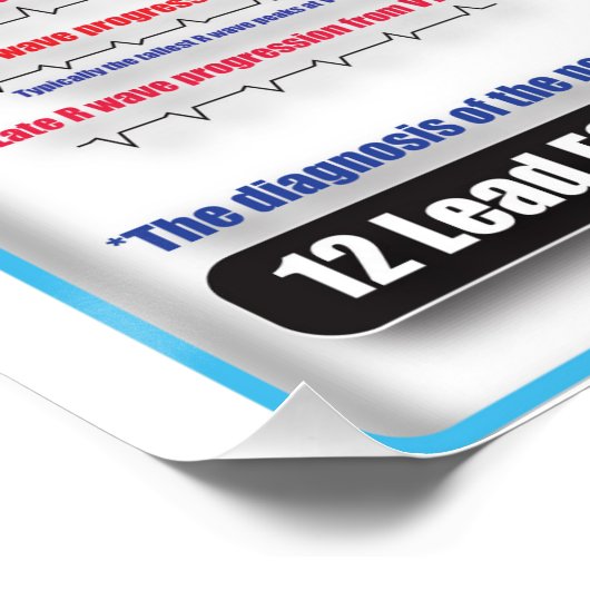 ECG-Ausbildungspaket Poster (Ecke)