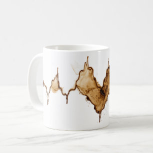 ECG Kaffeestain Kunst Pflege Kaffeetasse