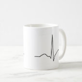 ECG - synus Rhythmus Kaffeetasse (VorderseiteRechts)