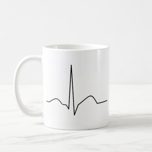 ECG - synus Rhythmus Kaffeetasse (Links)
