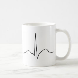 ECG - synus Rhythmus Kaffeetasse