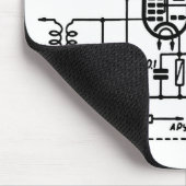 ECH81 Frequenzumformer-Mauspad Mousepad (Ecke)
