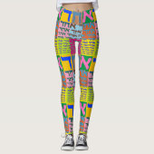 Echad Pop ARt Leggings (Vorderseite)