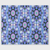 Echanicea in blau.... geschenkpapier (Flach)