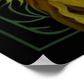 Echanted Blume Forest Fairy Fantasy Poster (Ecke)