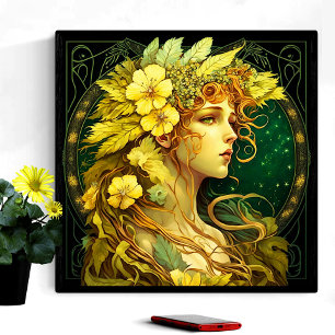 Echanted Blume Forest Fairy Fantasy Poster