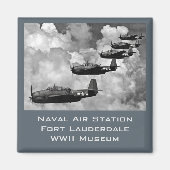 Echelon von Flugzeugen Magnet (Vorne)