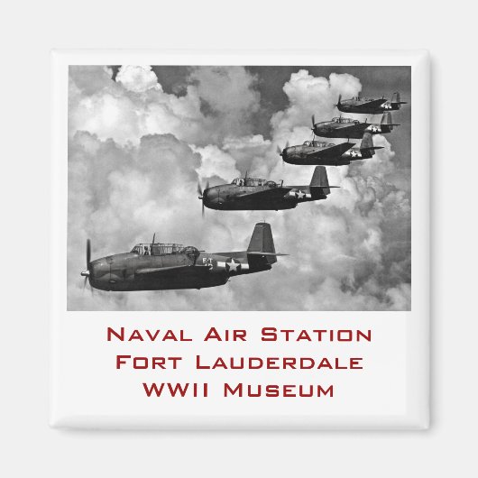 Echelon von Flugzeugen Magnet (Vorne)