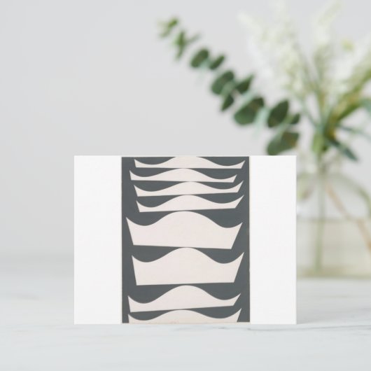 Echelonnement desaxe von Sophie Taeuber-Arp Postkarte (Stehend Vorderseite)