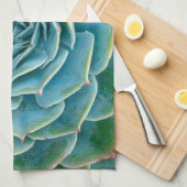 Echeveria-Rosette, Geheimgarten von Marrakesch Geschirrtuch (Viertel Falte)