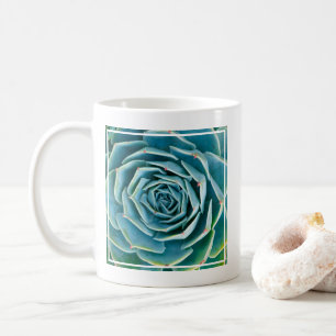 Echeveria-Rosette, Geheimgarten von Marrakesch Kaffeetasse