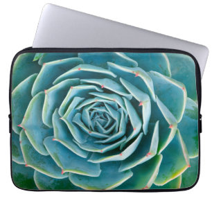 Echeveria-Rosette, Geheimgarten von Marrakesch Laptopschutzhülle