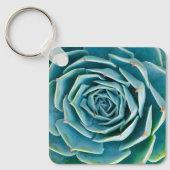 Echeveria-Rosette, Geheimgarten von Marrakesch Schlüsselanhänger (Vorderseite)