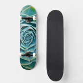 Echeveria-Rosette, Geheimgarten von Marrakesch Skateboard (Vorderseite)