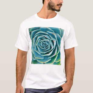 Echeveria-Rosette, Geheimgarten von Marrakesch T-Shirt