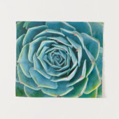 Echeveria-Rosette, Geheimgarten von Marrakesch Wandteppich (Vorderseite (Horizontal))