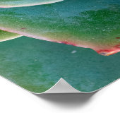 Echeveria Rosette, Secret Garden of Marrakech Poster (Ecke)