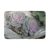 Echeveria Succulent Bath Mat Badematte (Vorderseite)