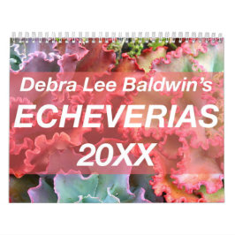 Echeverias 20XX Kalender von Debra Lee Baldwin