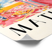 Echidna Art Print, Australian Animal Poster, Bathr Poster (Ecke)