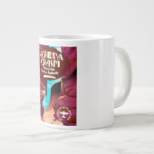 Echidna Chasm Cartoon Reiseplakat Jumbo-Tasse (Vorderseite Rechts)