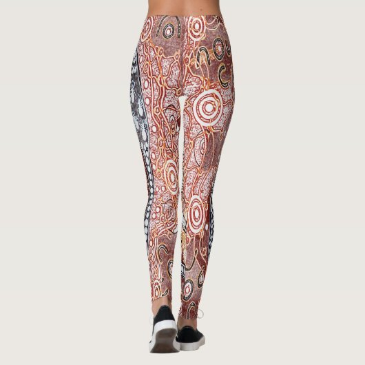 Echidna Dreaming Leggings (Rückseite)
