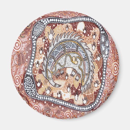 Echidna Dreaming Magnet (Vorne)