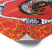 Echidna Dreaming Poster von Mundara (Ecke)