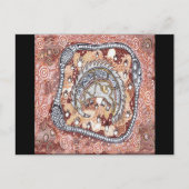 Echidna Dreaming Postkarte (Vorderseite)