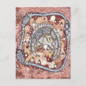 Echidna Dreaming Postkarte (Vorderseite)