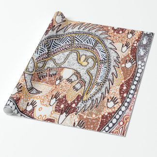 Echidna Dreaming Wrapping Paper Geschenkpapier