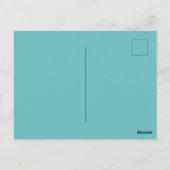 Echidna in Bloom Down Under Greetings Postkarte (Rückseite)