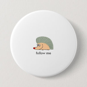 Echidna ish Cartoon 03 IGEL, Follow-me Button