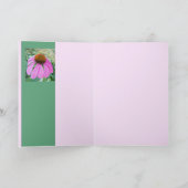 Echinacea Pink Karte (Innenseite)