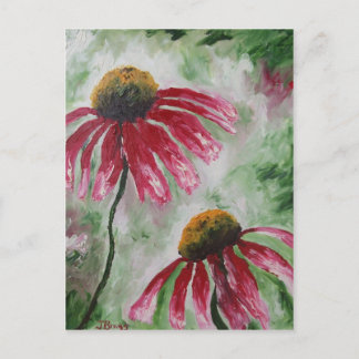 Echinacea Postkarte