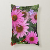 Echinacea purple coneflowers accent cushion dekokissen (Vorderseite(Vertikal))