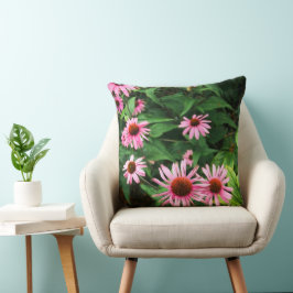 Echinacea Purpurea, Lila Kehlkopfkissen Kissen