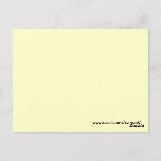 Echinacea purpurea postkarte (Rückseite)