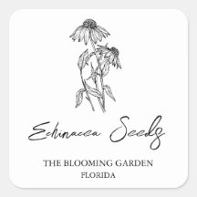 Echinacea-Saatschild