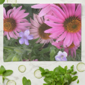 Echinacea-Sonnenhut-Schutztuch Geschirrtuch (Gefaltet)