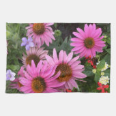 Echinacea-Sonnenhut-Schutztuch Geschirrtuch (Horizontal)